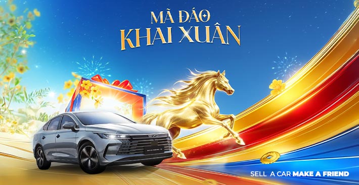 BYD Bắc Giang chúc mừng năm mới 2026 Xuân Bính Ngọ